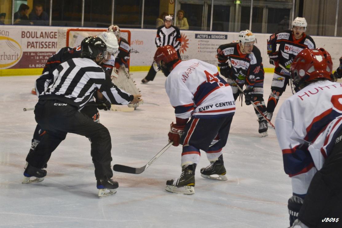 Photo hockey match La Roche-sur-Yon - Evry 