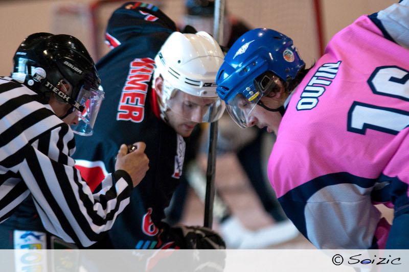 Photo hockey match La Roche-sur-Yon - Paris (FV)
