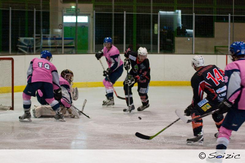 Photo hockey match La Roche-sur-Yon - Paris (FV)