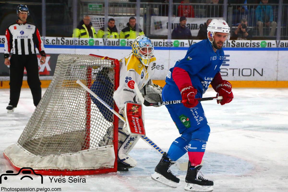 Photo hockey match Lausanne - Davos