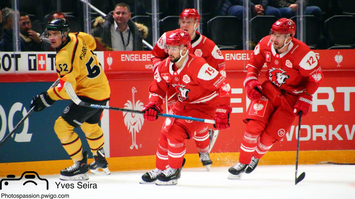 Photo hockey match Lausanne - Lule