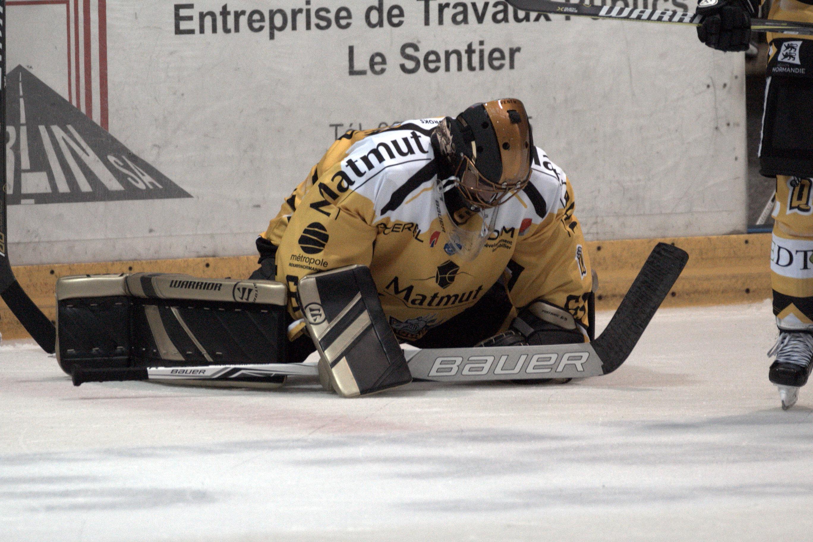 Photo hockey match Lausanne - Rouen