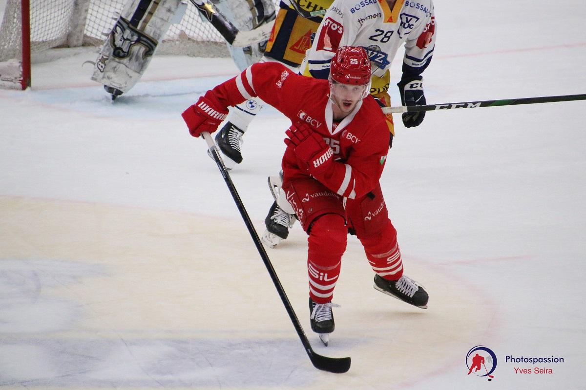 Photo hockey match Lausanne - Zug