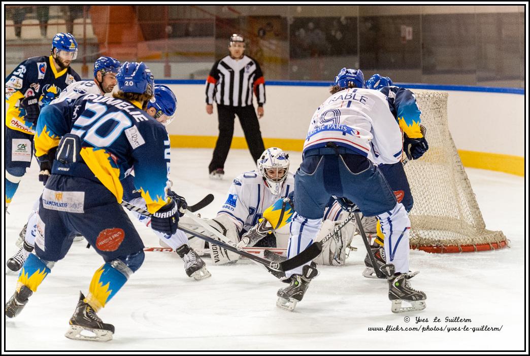 Photo hockey match Limoges - Paris (FV)