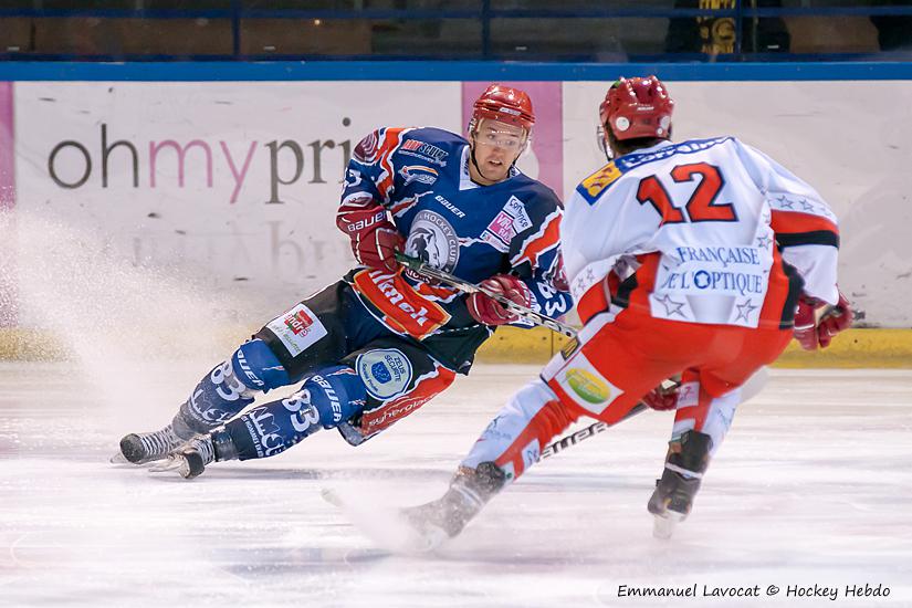 Photo hockey match Lyon - Amnville