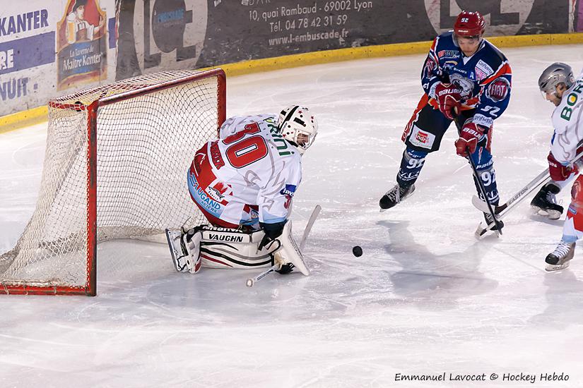 Photo hockey match Lyon - Annecy