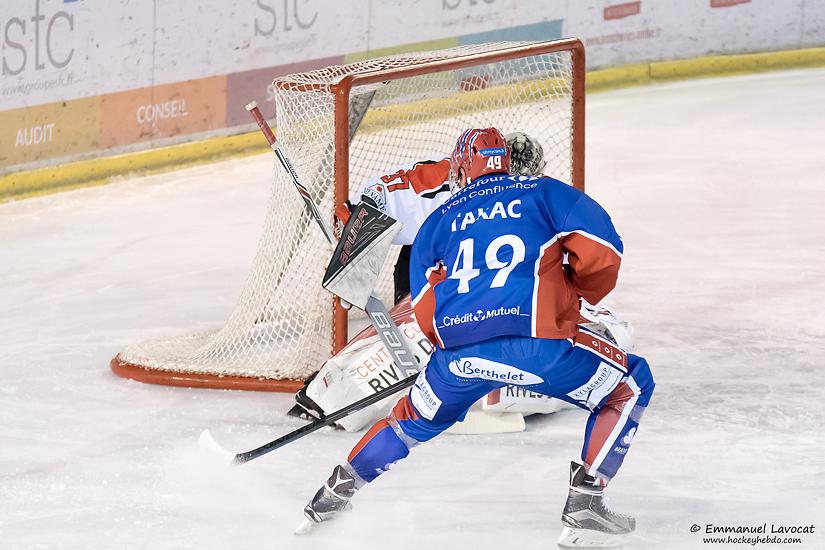 Photo hockey match Lyon - Bordeaux