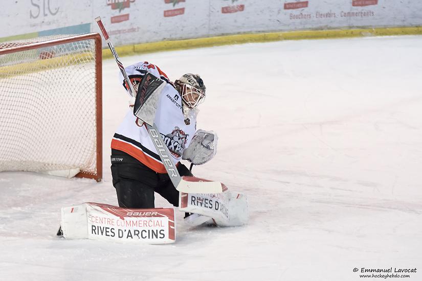 Photo hockey match Lyon - Bordeaux