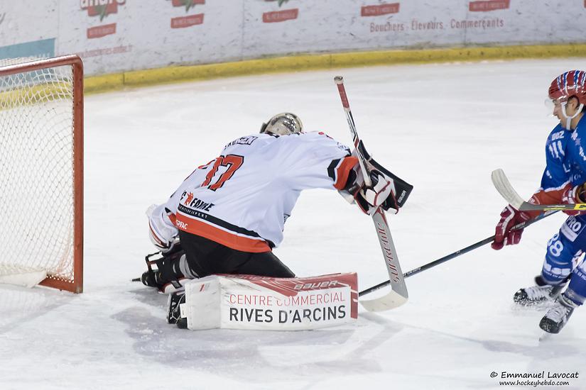 Photo hockey match Lyon - Bordeaux