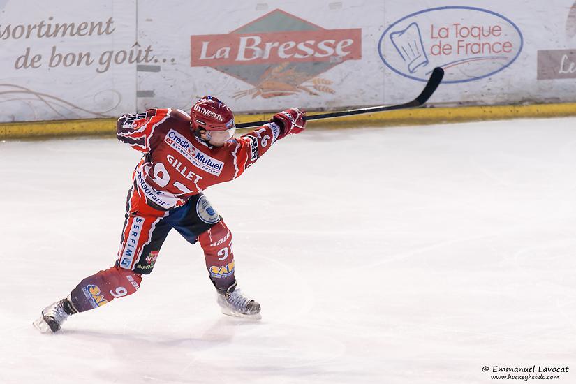 Photo hockey match Lyon - Cholet 