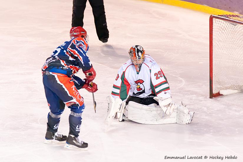 Photo hockey match Lyon - Courbevoie 