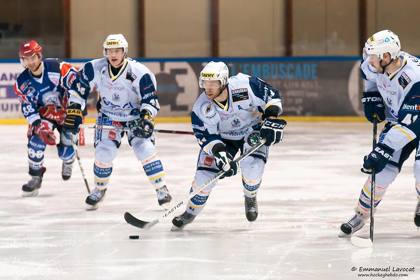 Photo hockey match Lyon - Dunkerque