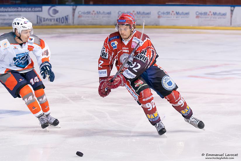 Photo hockey match Lyon - Montpellier 