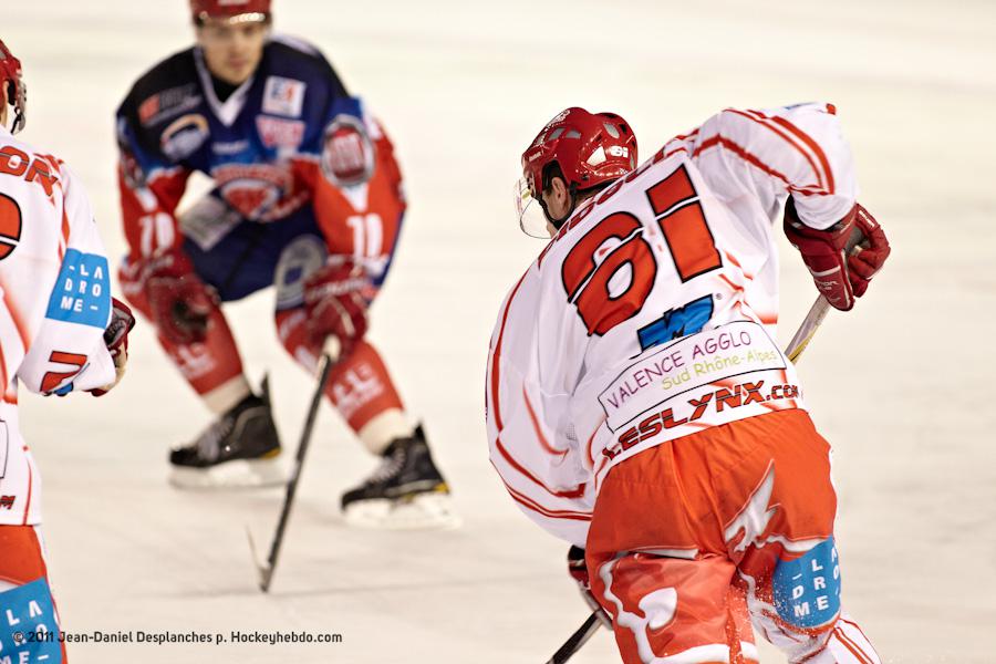 Photo hockey match Lyon - Valence