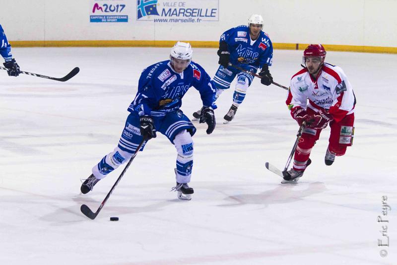 Photo hockey match Marseille - Amnville