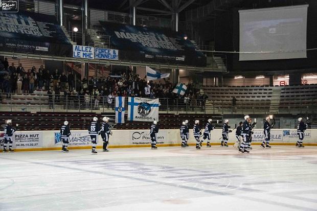 Photo hockey match Marseille - Brianon 
