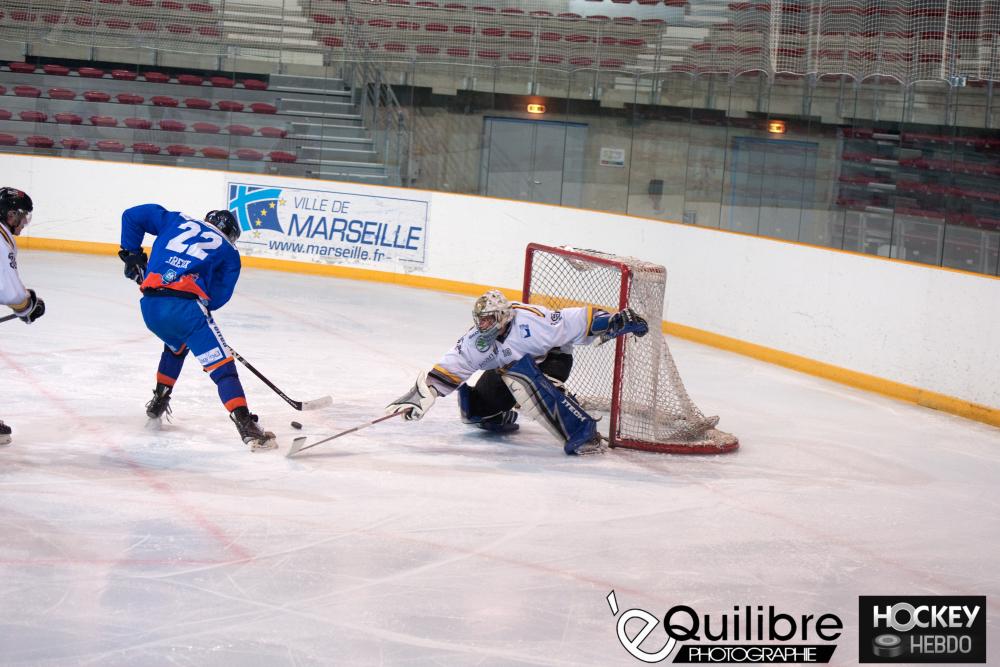Photo hockey match Marseille - Chambry II