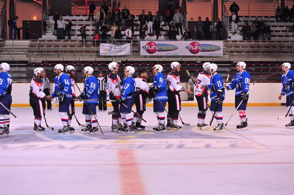 Photo hockey match Marseille - Montpellier 