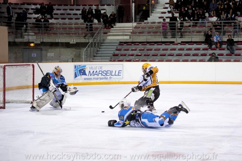 Photo hockey match Marseille - Strasbourg II