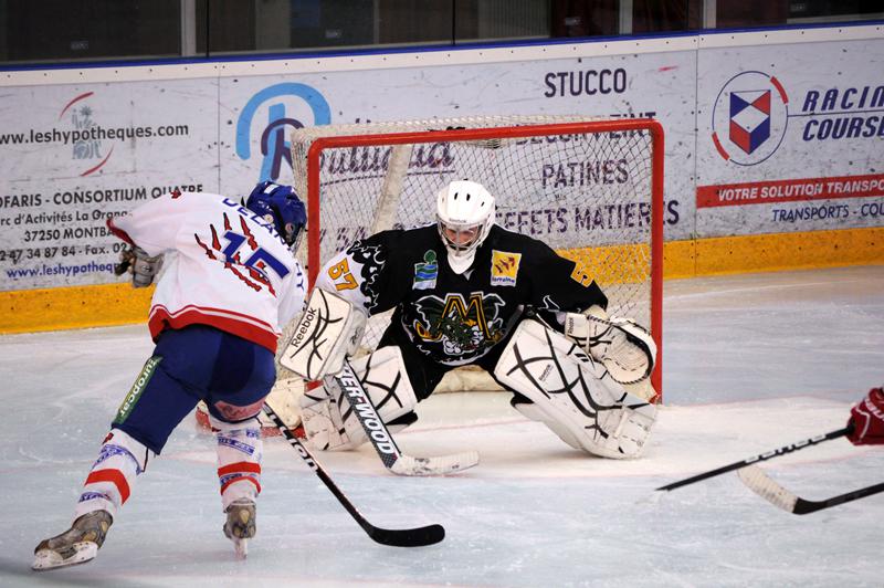 Photo hockey match Metz - Compigne