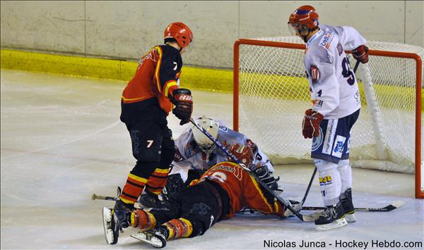 Photo hockey match Meudon - Lyon