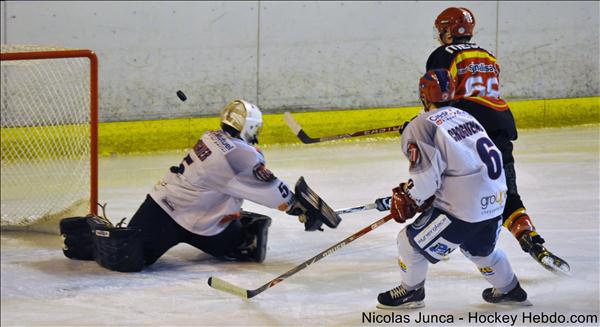 Photo hockey match Meudon - Lyon