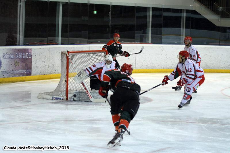 Photo hockey match Mont-Blanc - Courbevoie 