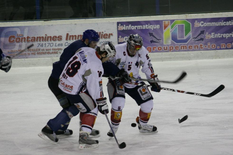 Photo hockey match Mont-Blanc - Grenoble 