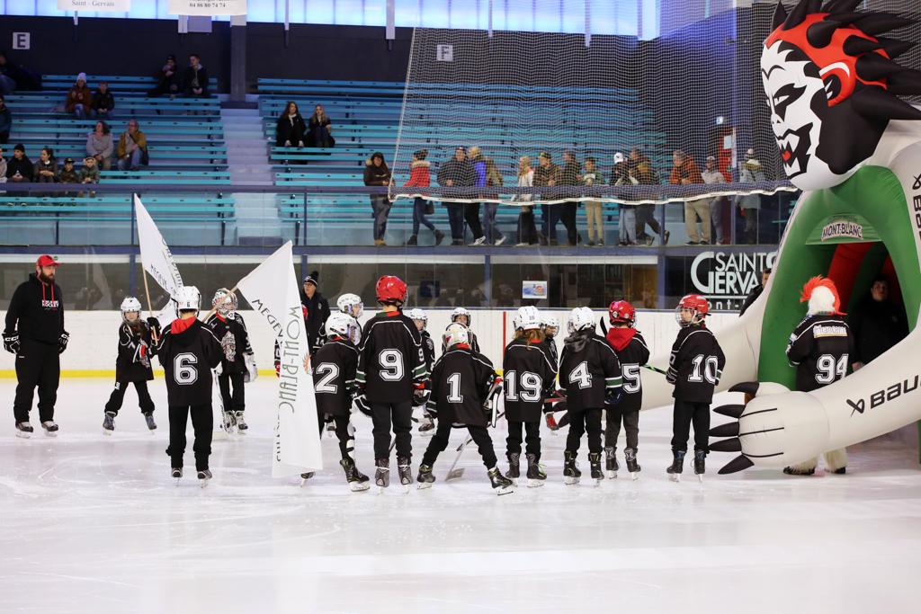 Photo hockey match Mont-Blanc - Morzine-Avoriaz