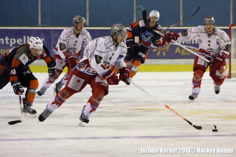 Photo hockey match Montpellier  - Annecy