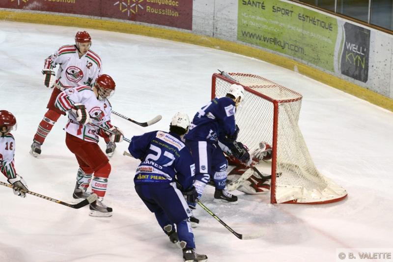 Photo hockey match Montpellier  - Courbevoie 