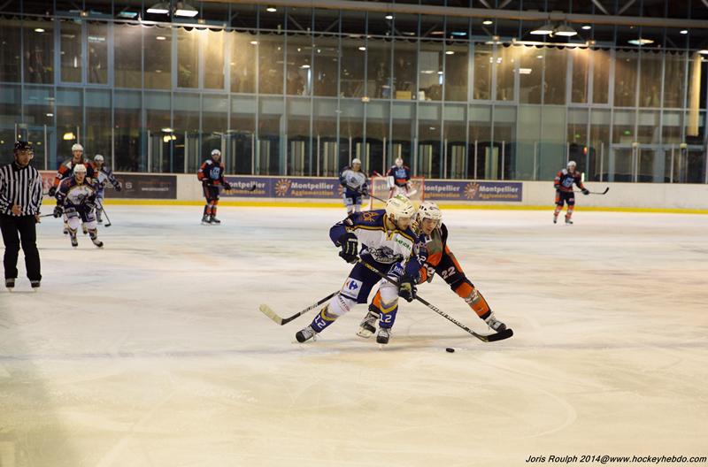 Photo hockey match Montpellier  - Reims