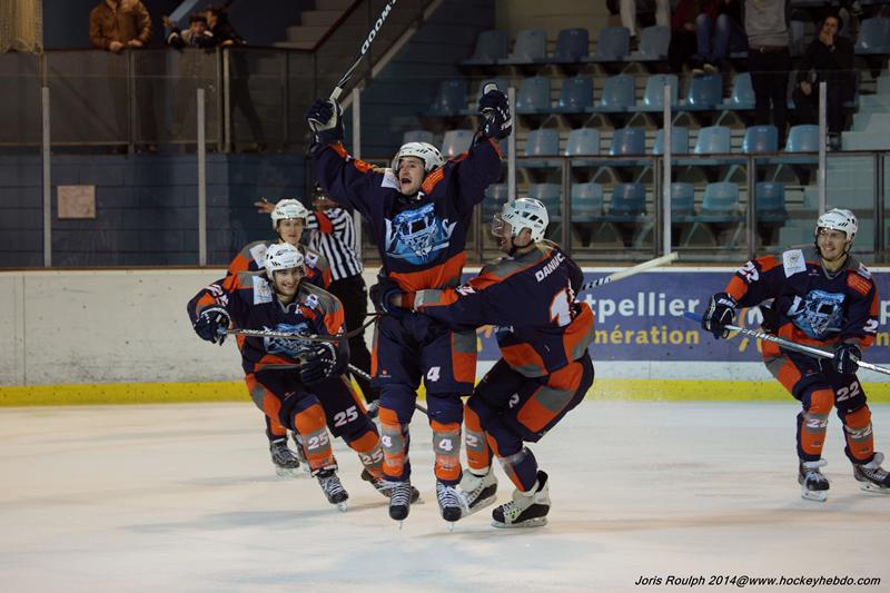 Photo hockey match Montpellier  - Reims