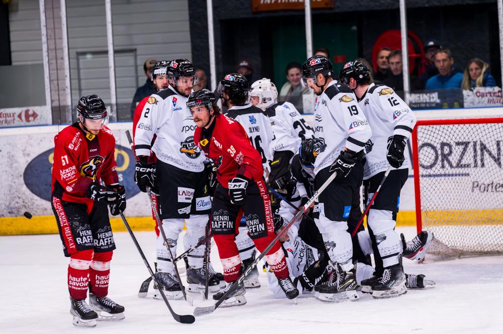 Photo hockey match Morzine-Avoriaz - Brest 