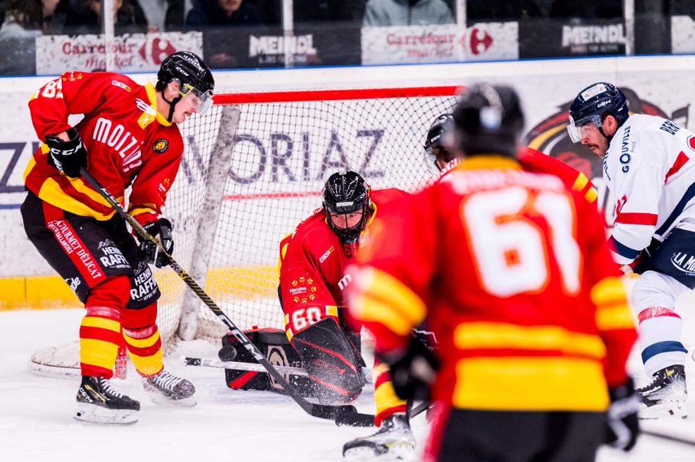 Photo hockey match Morzine-Avoriaz - Caen 