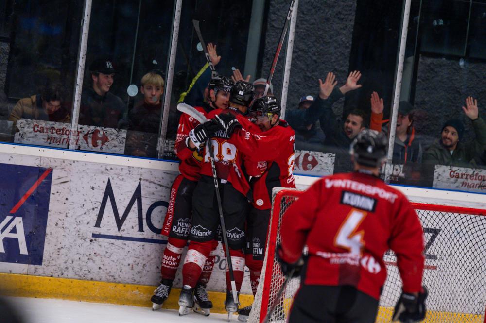 Photo hockey match Morzine-Avoriaz - Mont-Blanc