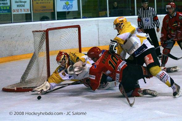 Photo hockey match Morzine-Avoriaz - Strasbourg 