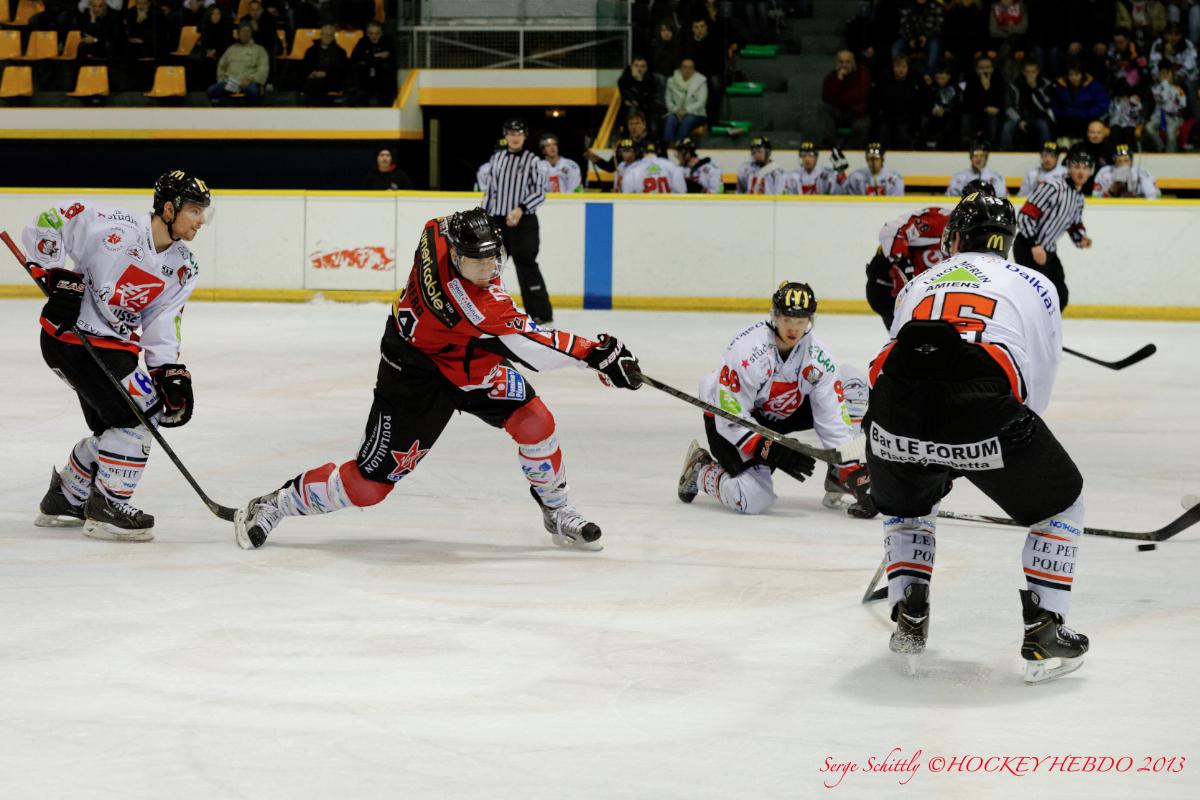 Photo hockey match Mulhouse - Amiens 
