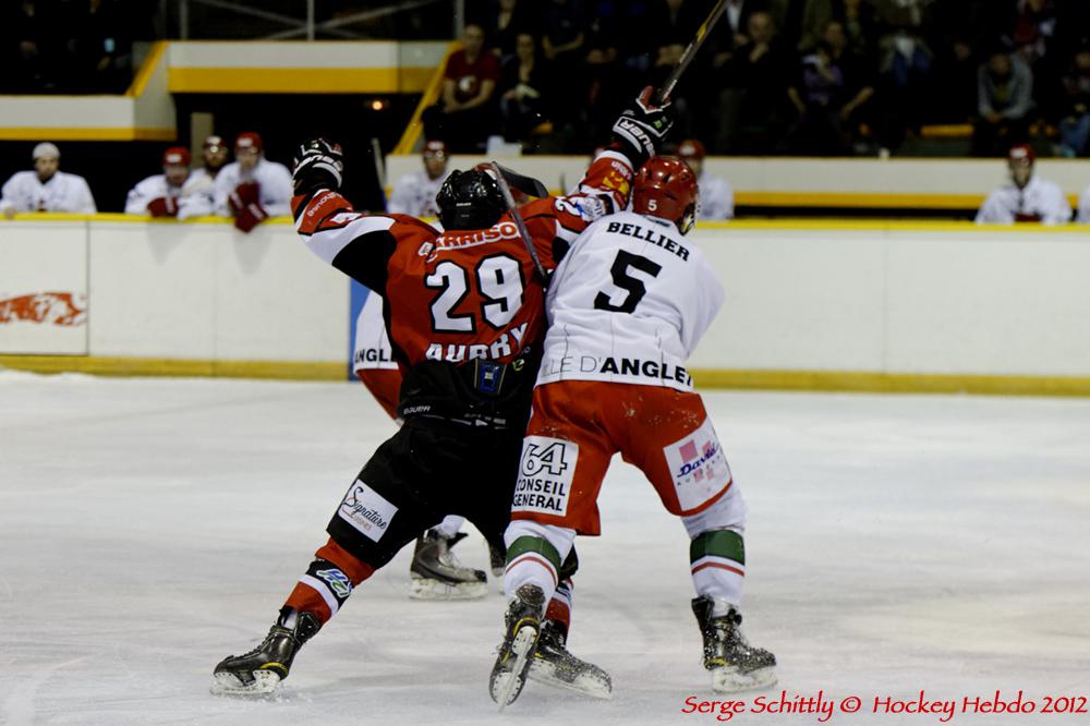Photo hockey match Mulhouse - Anglet