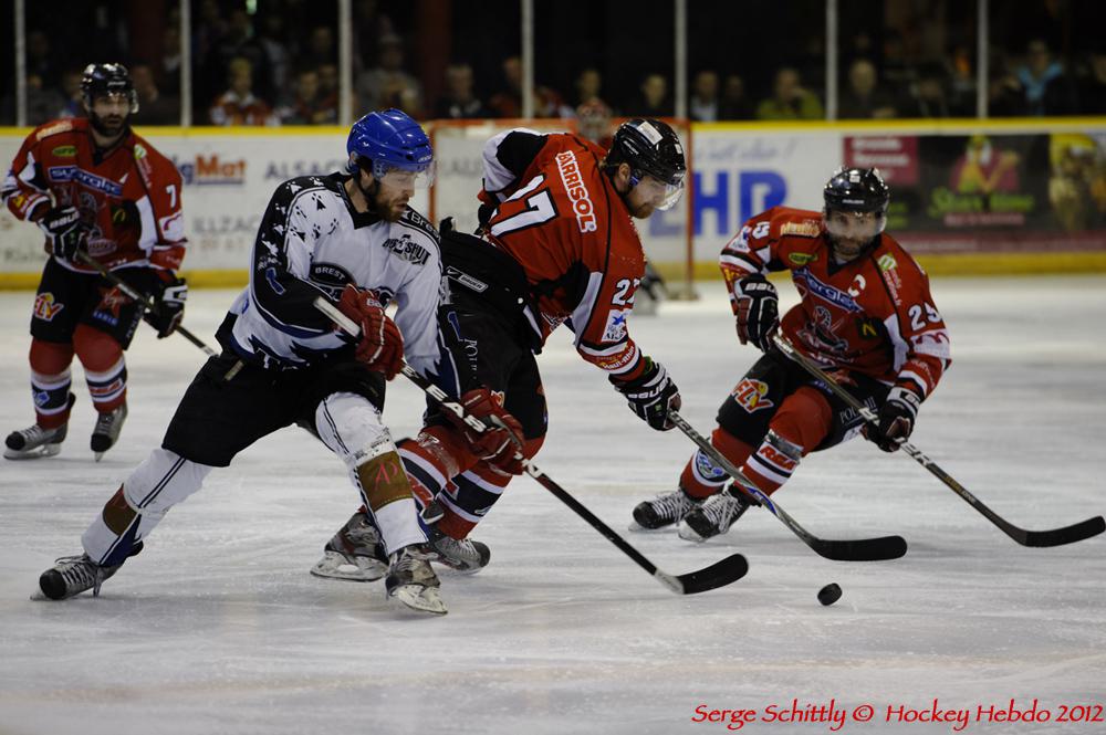 Photo hockey match Mulhouse - Brest 