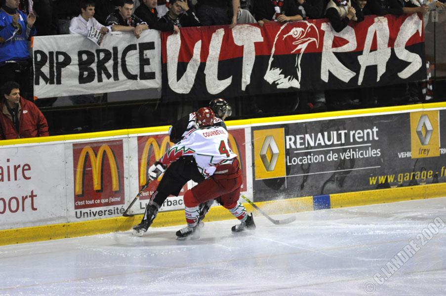 Photo hockey match Mulhouse - Courbevoie 