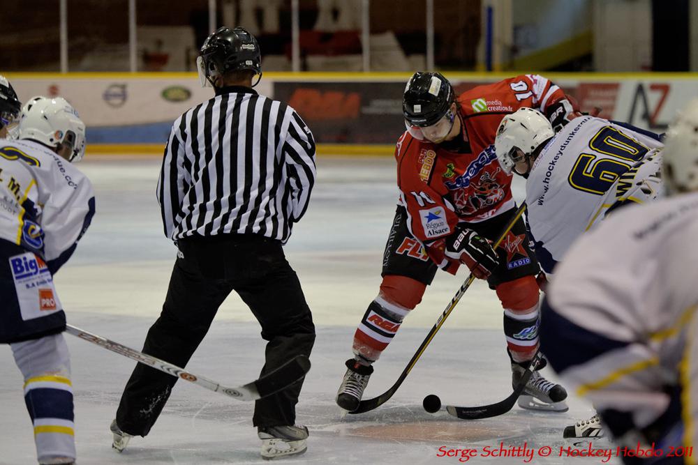 Photo hockey match Mulhouse - Dunkerque
