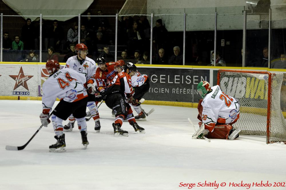 Photo hockey match Mulhouse - Mont-Blanc
