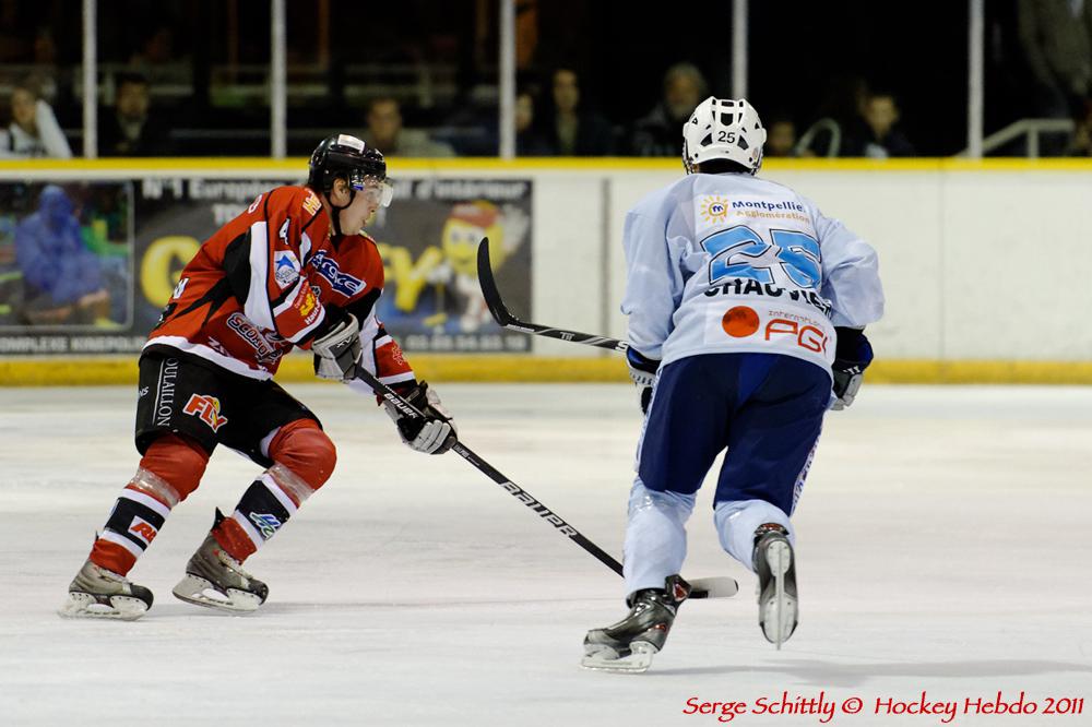 Photo hockey match Mulhouse - Montpellier 