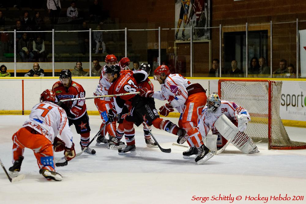 Photo hockey match Mulhouse - Valence