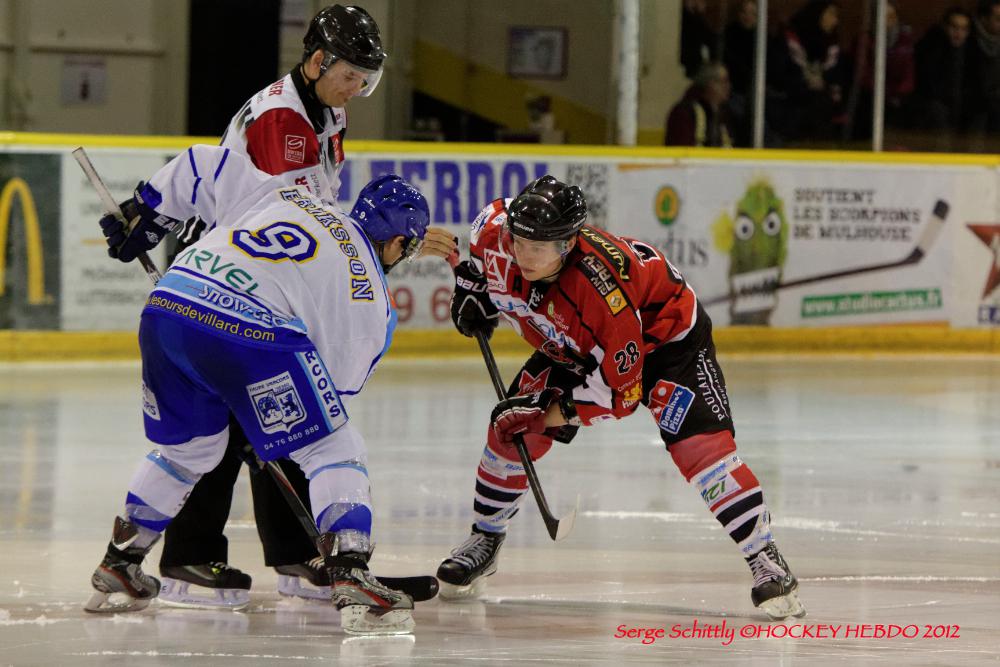 Photo hockey match Mulhouse - Villard-de-Lans