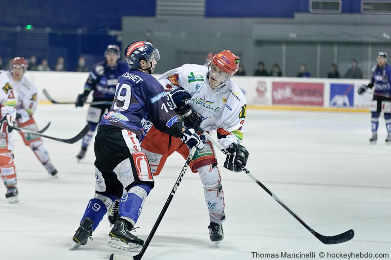 Photo hockey match Nantes  - Amnville