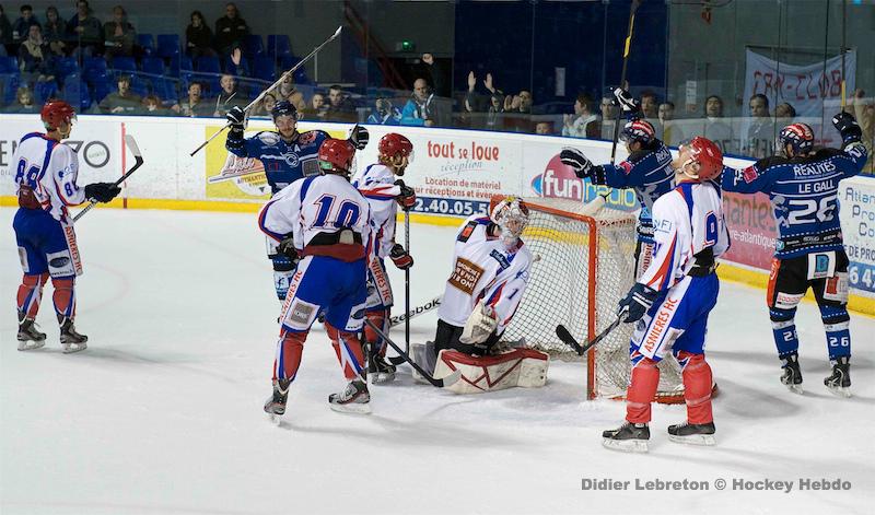 Photo hockey match Nantes  - Asnires