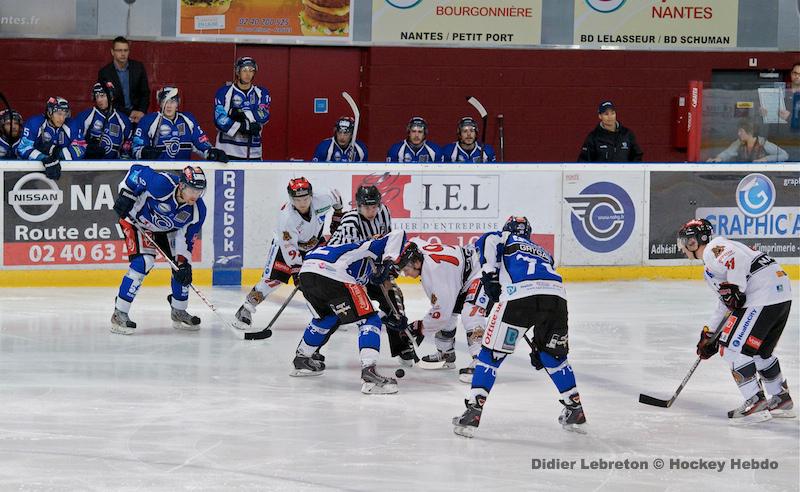 Photo hockey match Nantes  - Bordeaux