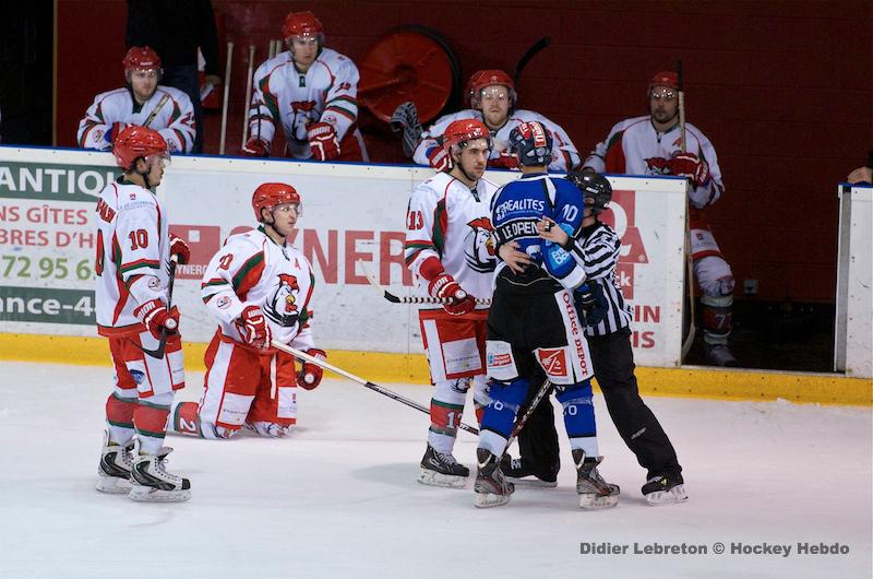 Photo hockey match Nantes  - Courbevoie 